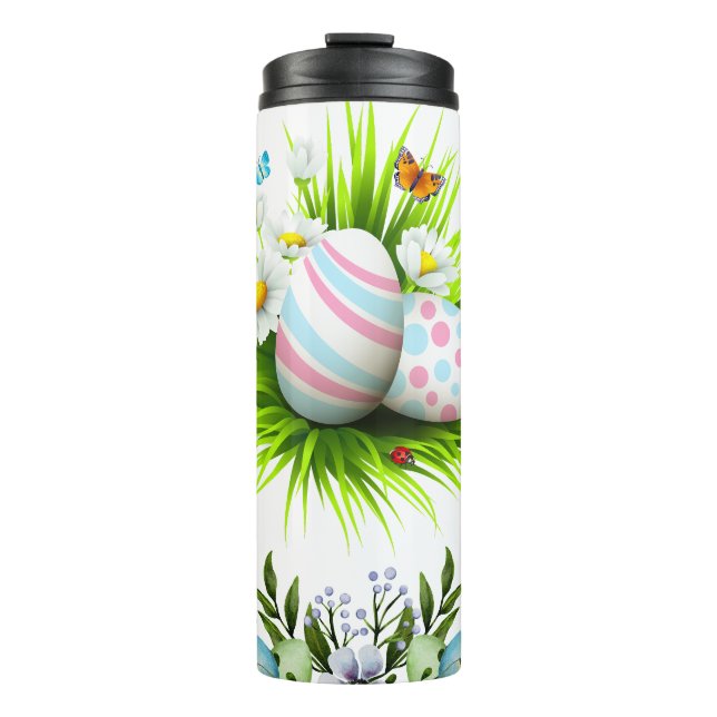 Egg-Cellent Easter Thermal Tumbler (Front)