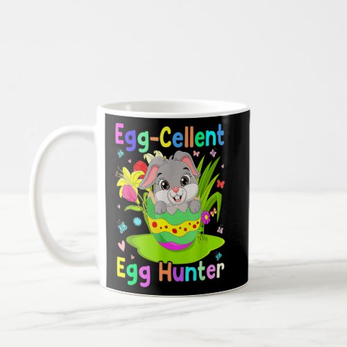 Egg Cellent Egg Hunter Bunny Easter Day 2  Coffee Mug