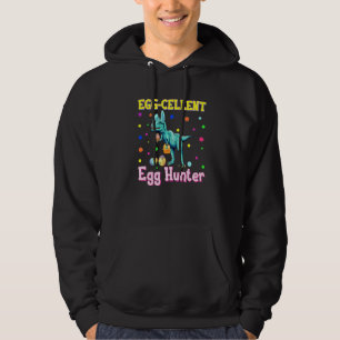Egg cellent Egg Hunter Funny Easter T Rex Dinosaur Hoodie