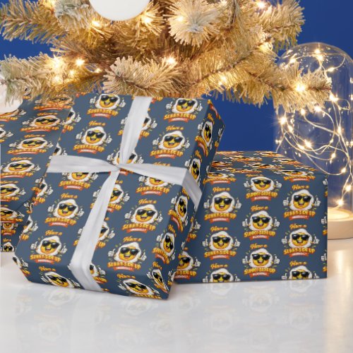 Egg - cellent Morning Greeting Wrapping Paper