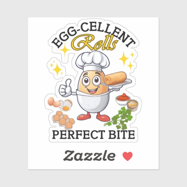 Egg-cellent Rolls Perfect Bite Sticker (Sheet)