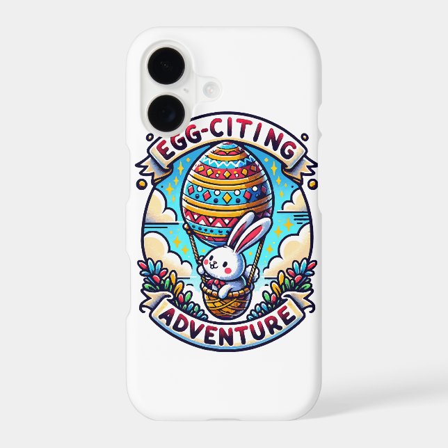 Egg-Citing Adventure Iphone Case (Back)