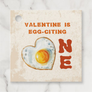 Egg-Citing Baby BBQ First Birthday Favor Tags