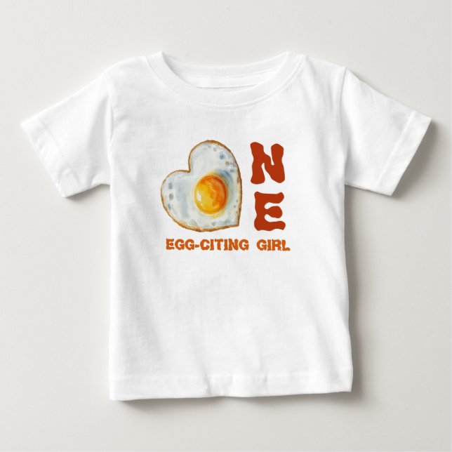 EGG-CITING BBQ BABY BIRTHDAY BABY T-Shirt (Front)
