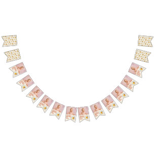 EGG-CITING BBQ BABY BIRTHDAY BUNTING FLAGS