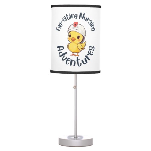 Egg_citing Nursing Adventures Relaxed Fit  Table Lamp