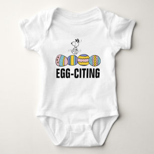 Egg-citing Snoopy Easter Baby Bodysuit