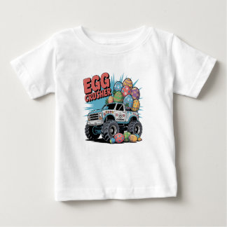 Egg Crusher Monster Truck Easter Fun Baby T-Shirt
