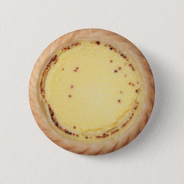 Egg Custard Tart Button (Front)