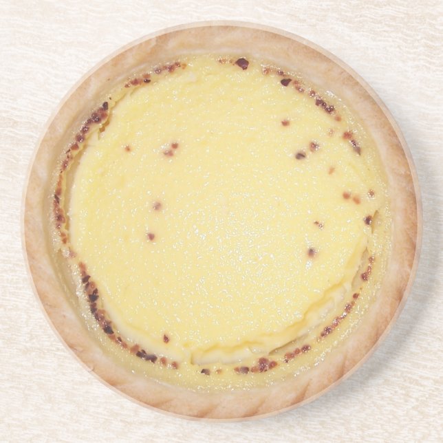 Egg Custard Tart Coaster (Front)