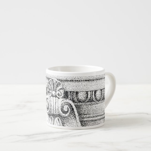 EGG & DART Espresso Cup (Front Right)