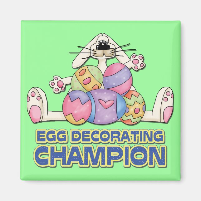 Egg Decorating Champion Magnet (Front)