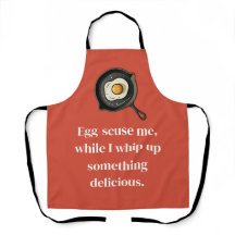 Egg design kitchen apron
