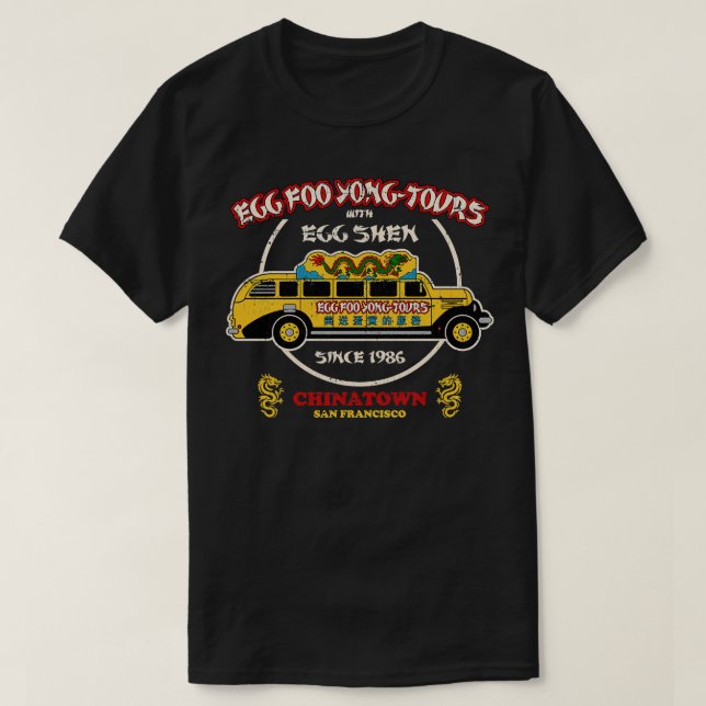 Egg Foo Yong Tours Chinatown T-Shirt (Design Front)