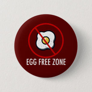 Egg Free Zone Button