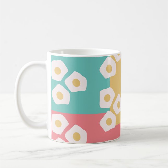 Egg Fried Breakfast Colorful   Brunch Kitchen  Coffee Mug (Left)