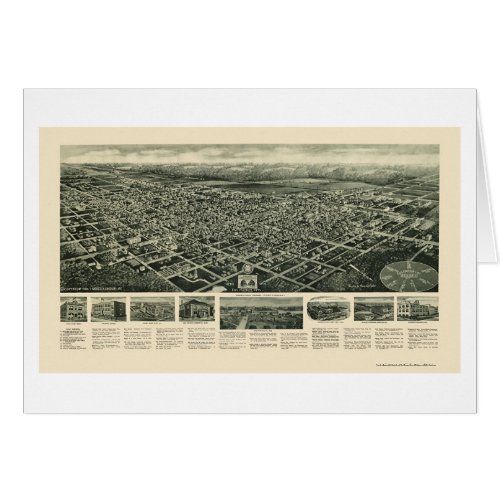 Egg Harbor City NJ Panoramic Map _ 1924