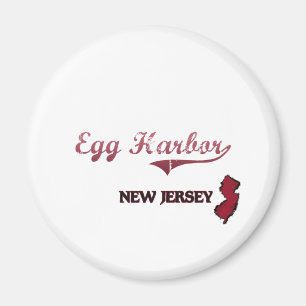 Egg Harbor New Jersey City Classic Magnet