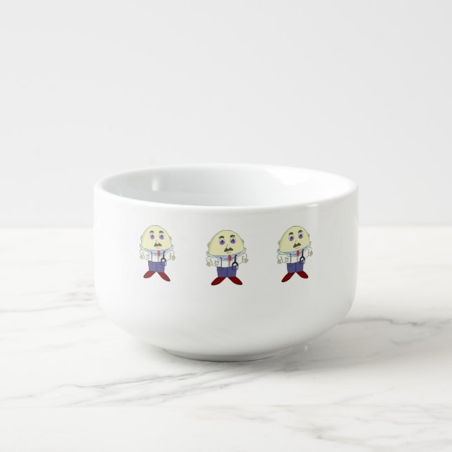 Egg Head Doctor Soup Mug (Front)