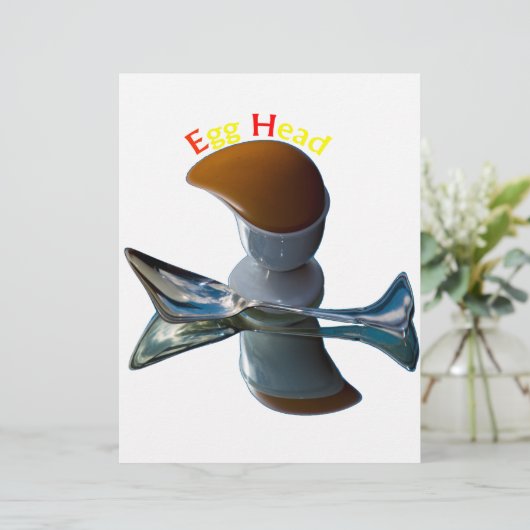 Egg Head Quirky Designs (Standing Front)