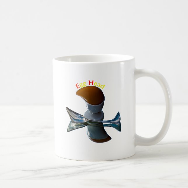 Egg Head Quirky Designs Coffee Mug (Right)