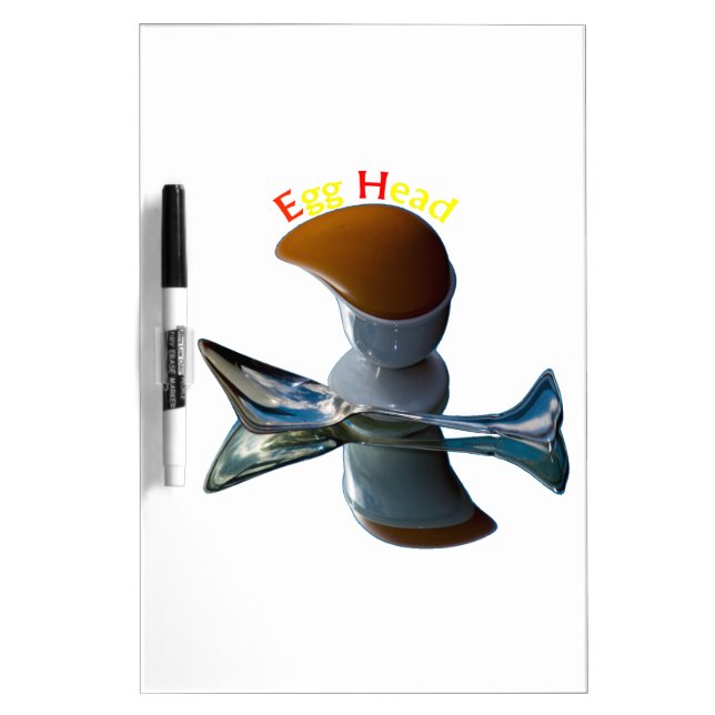 Egg Head Quirky Designs Dry-Erase Board (Front)