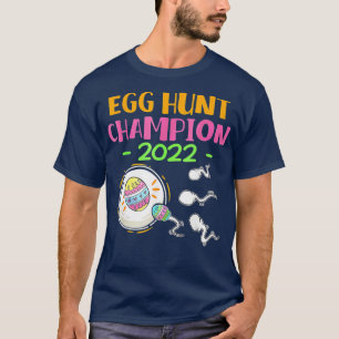 Egg hunt champion 2022 Easter Pregnancy Announceme T-Shirt