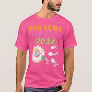 Egg Hunt Champion Mom Dad Easter Pregnancy Announc T-Shirt
