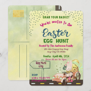 Egg Hunt Invitation