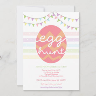 Egg Hunt Invitation / Easter Egg Hunt Invite