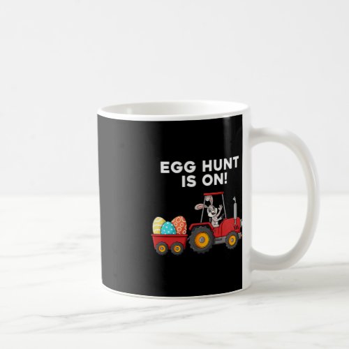 Egg Hunt Is On Easter Day Bunny Boys Girls Kids  Coffee Mug