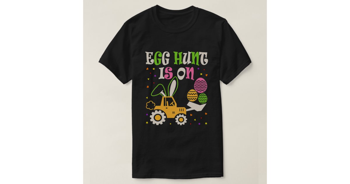 Easter For Men Boys Bunny Fishing Lovers Fun Egg Hunt Unisex T-Shirt
