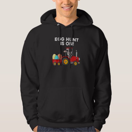 Egg Hunt Is On Happy Easter Day Bunny Boys Girls K Hoodie