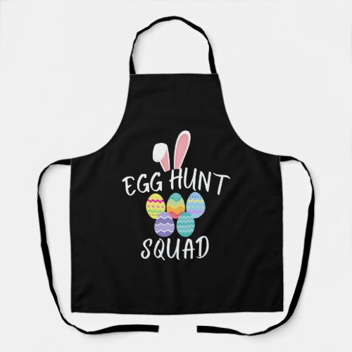 Egg Hunt Squad 2023 Funny Easter Day 2023 Egg Hunt Apron