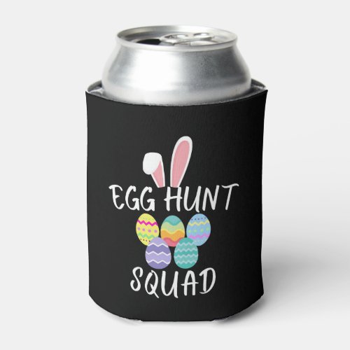 Egg Hunt Squad 2023 Funny Easter Day 2023 Egg Hunt Can Cooler
