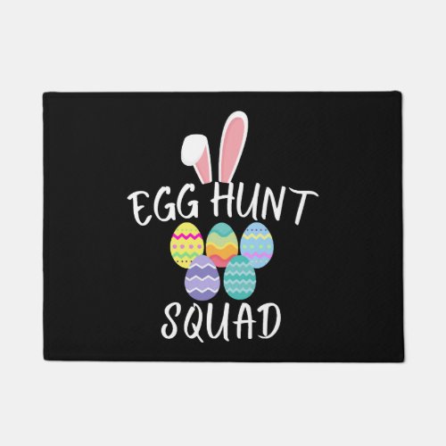 Egg Hunt Squad 2023 Funny Easter Day 2023 Egg Hunt Doormat