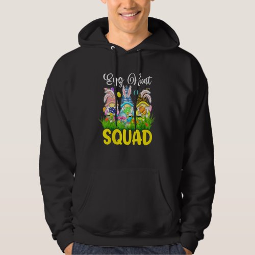 Egg Hunt Squad Gnomes Easter Day Bunny 1 Hoodie