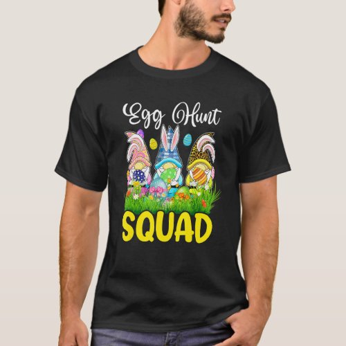 Egg Hunt Squad Gnomes Easter Day Bunny 1 T_Shirt