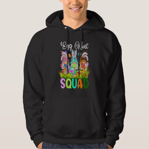 Egg Hunt Squad Gnomes Easter Day Bunny 5 Hoodie