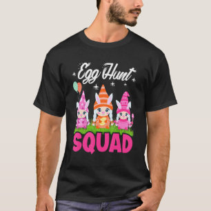 Egg Hunt Squad Gnomes Easter Day Easter Bunny Gnom T-Shirt
