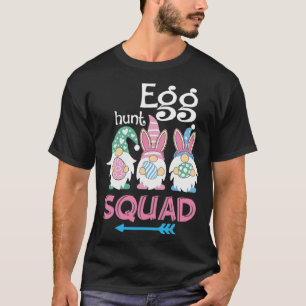 Egg Hunt Squad Hunting Season Easter Day Bunny T-Shirt