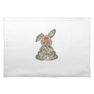 Egg Hunter Camo Easter Toddler Easter Day Camo Eas Cloth Placemat