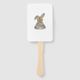 Egg Hunter Camo Easter Toddler Easter Day Camo Eas Hand Fan