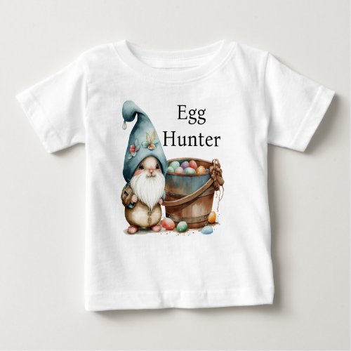 Egg Hunter Gnome  Baby T_Shirt