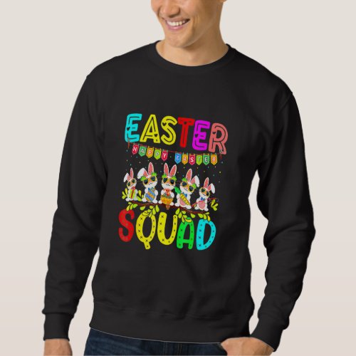 Egg Hunting Family Matching  Set Easter Squad 5 Sweatshirt