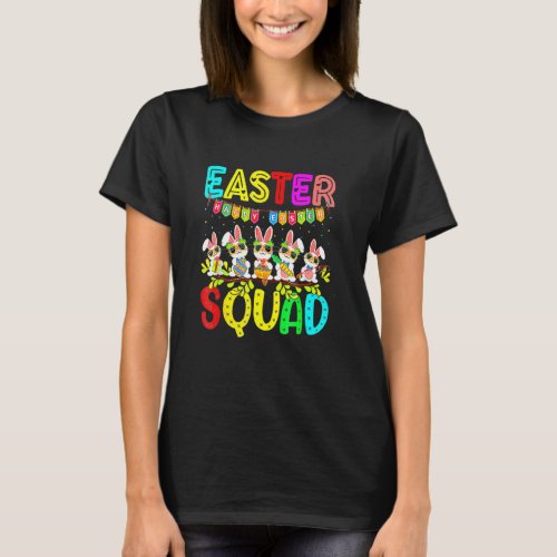 Egg Hunting Family Matching  Set Easter Squad 5 T_Shirt