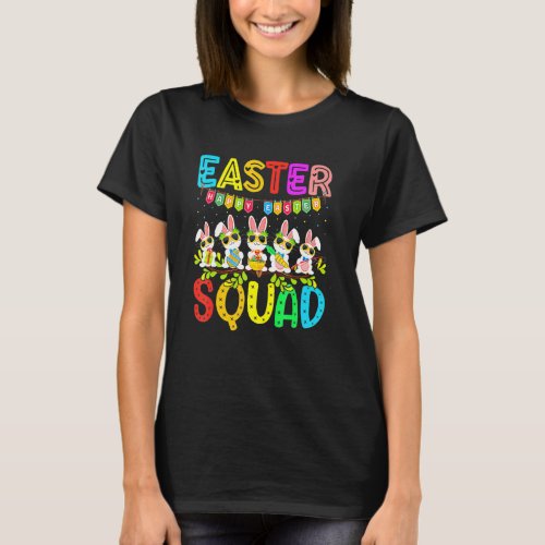 Egg Hunting Family Matching  Set Easter Squad T_Shirt