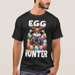 Egg Hunting Squad Graphic Easter Egg Hunt Easter D T-Shirt
