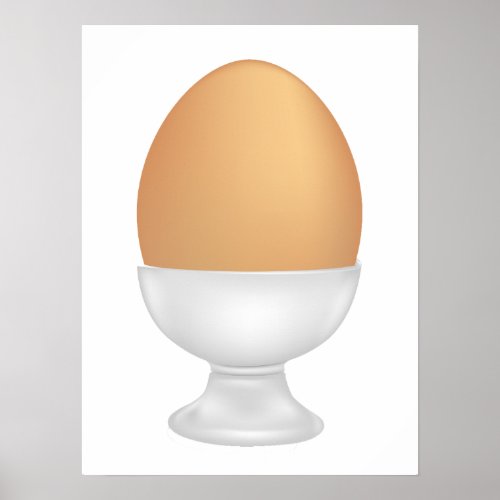 Egg In A Cup Poster