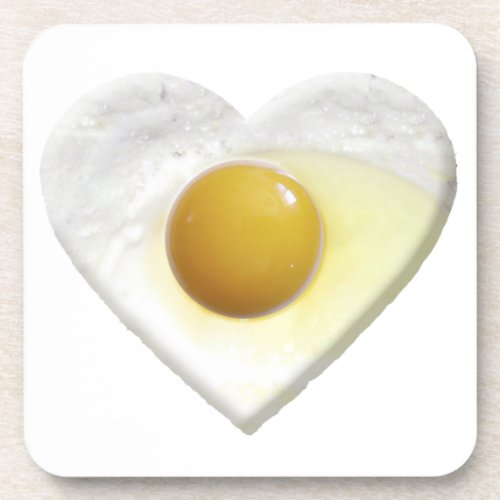 Egg LOVE Beverage Coaster